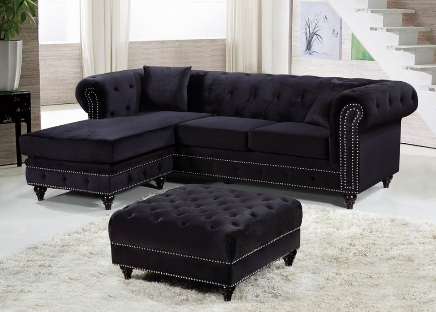 Sabrina Velours Réversible 2pc. En coupe