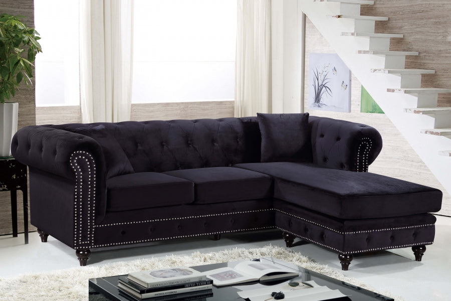 Sabrina Velours Réversible 2pc. En coupe