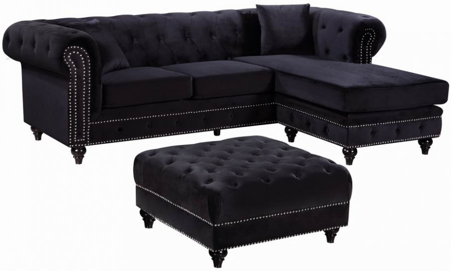 Sabrina Velours Réversible 2pc. En coupe