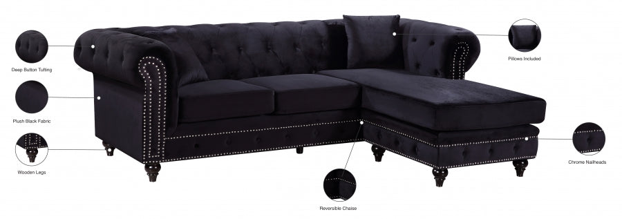 Sabrina Velours Réversible 2pc. En coupe