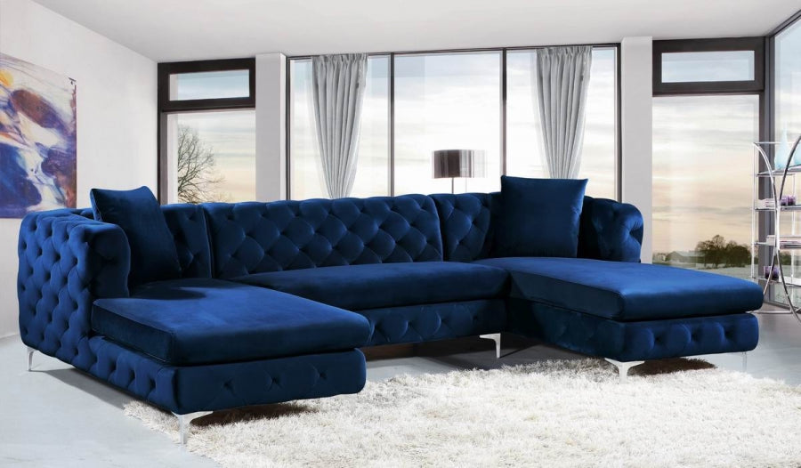 Gail Velours 3pc. En coupé