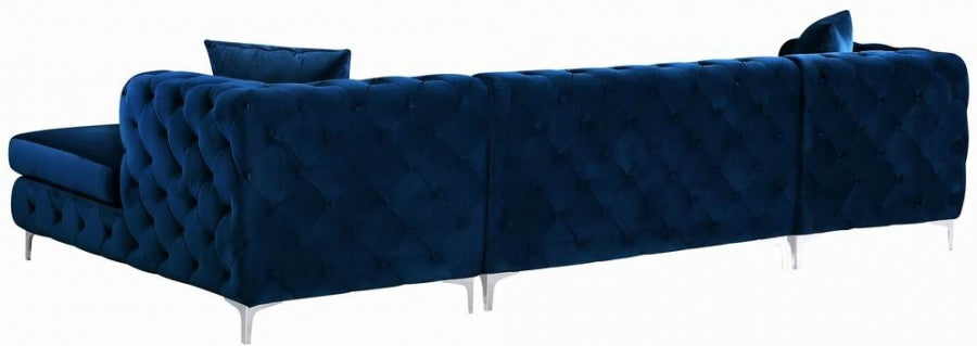 Gail Velours 3pc. En coupé