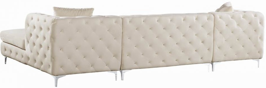 Gail Velours 3pc. En coupé