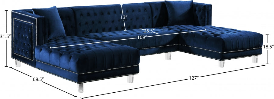 Moda Velours 3pc. En coupe
