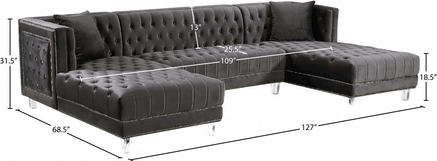 Moda Velours 3pc. En coupe