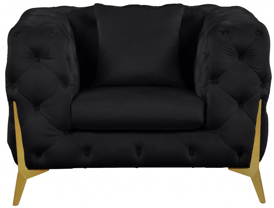 Chaise en velours Kingdom