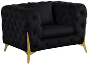 Chaise en velours Kingdom