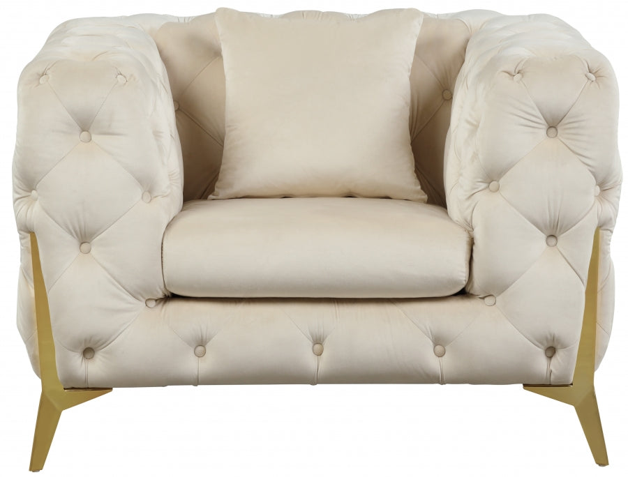 Chaise en velours Kingdom