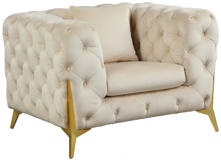 Chaise en velours Kingdom
