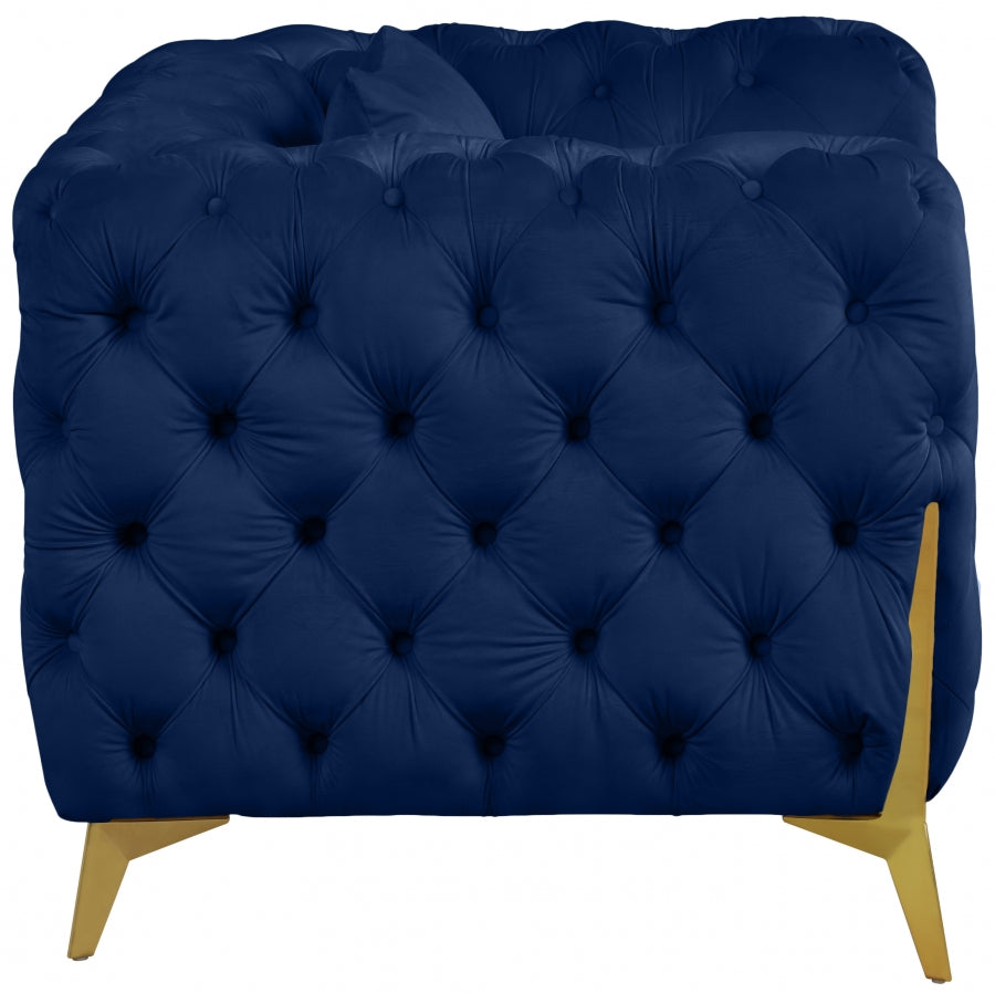 Chaise en velours Kingdom
