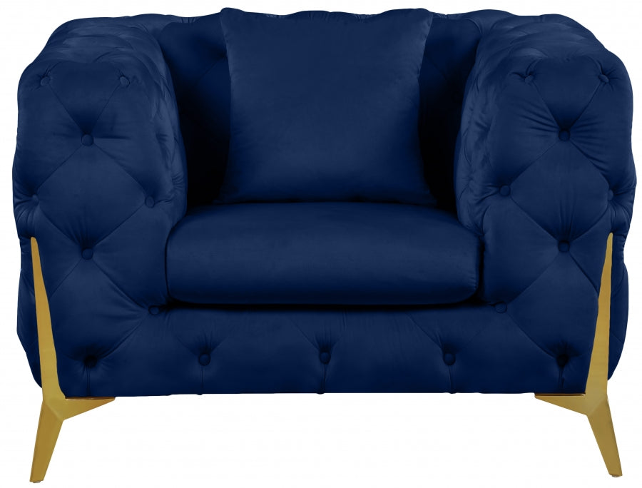 Chaise en velours Kingdom