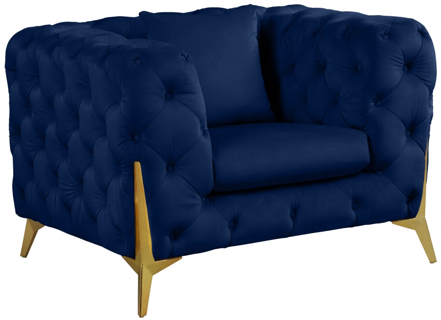Chaise en velours Kingdom