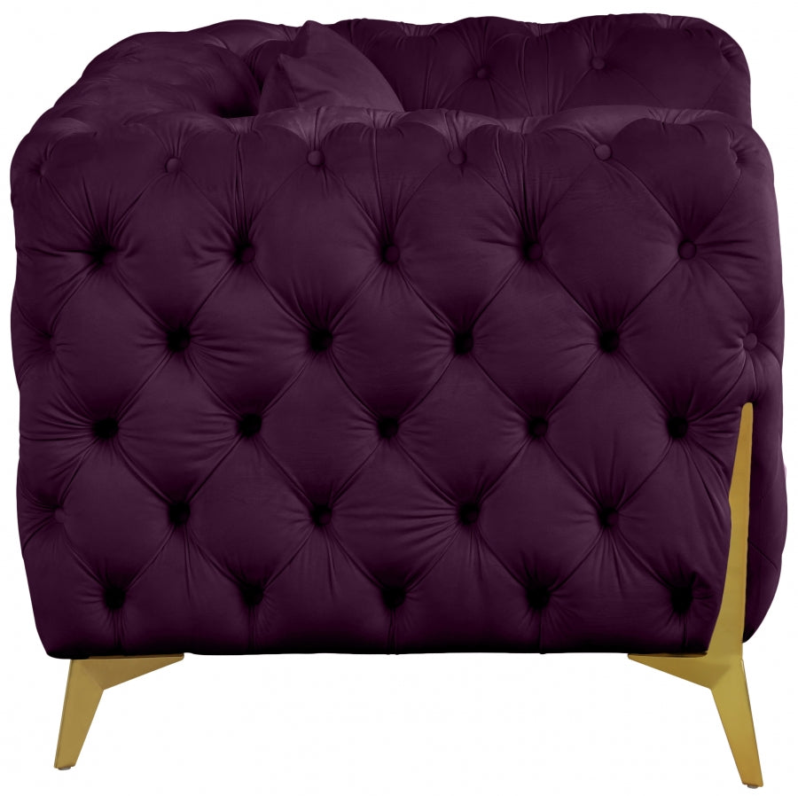 Chaise en velours Kingdom