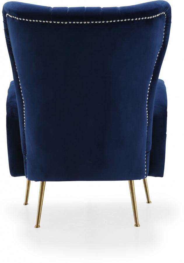 Chaise d'appoint Opera en velours