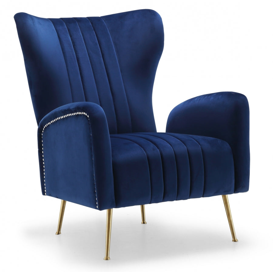 Chaise d'appoint Opera en velours