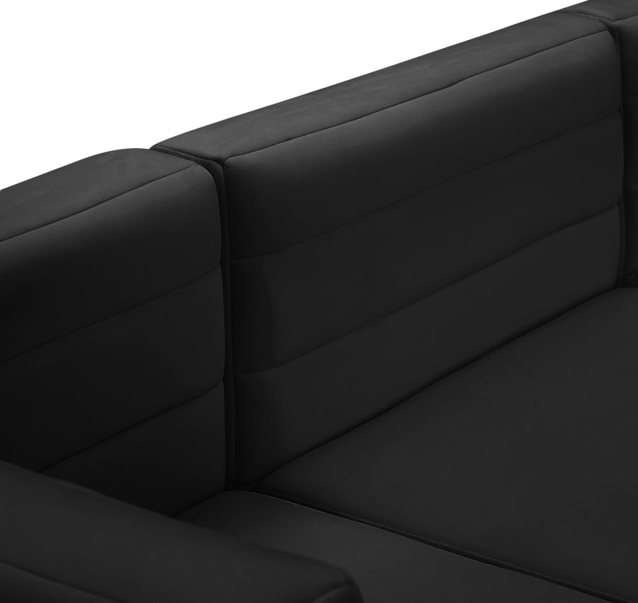 Chaise sans accoudoirs Quincy Velvet Modular Cloud-Like Comfort