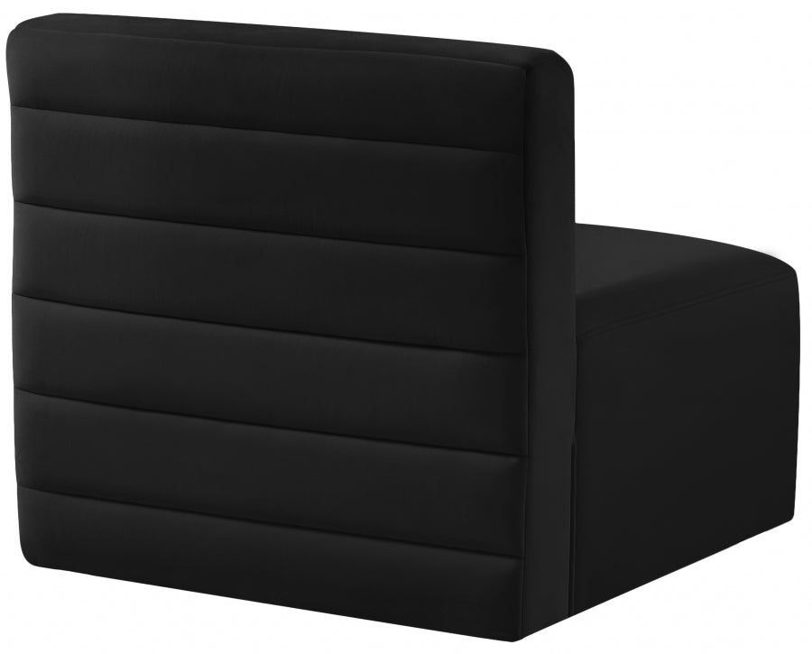 Chaise sans accoudoirs Quincy Velvet Modular Cloud-Like Comfort