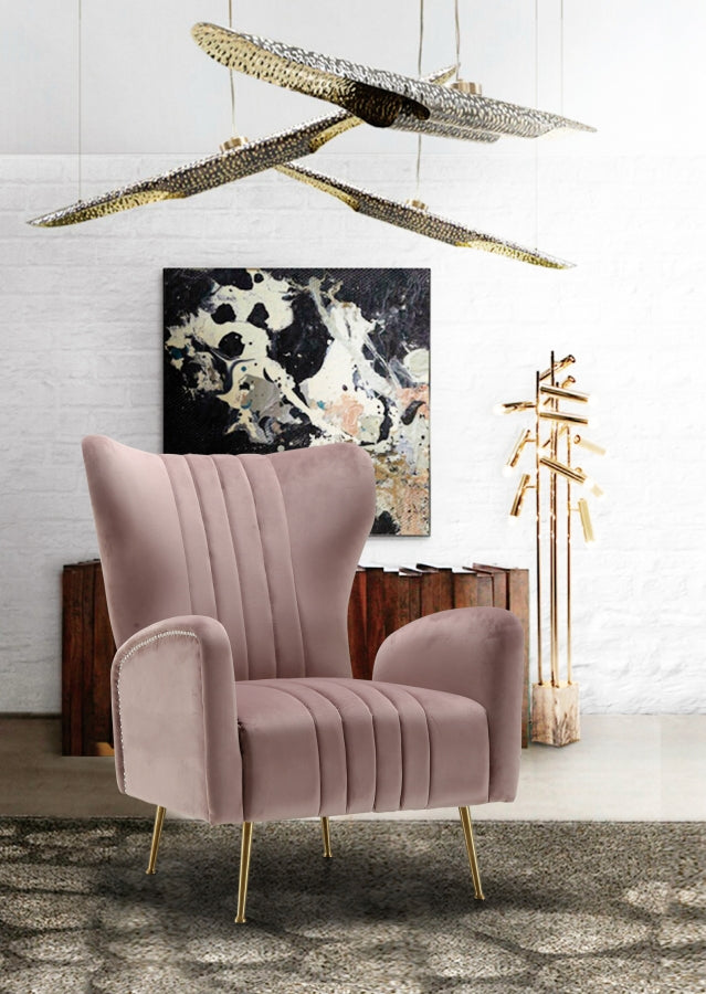 Chaise d'appoint Opera en velours
