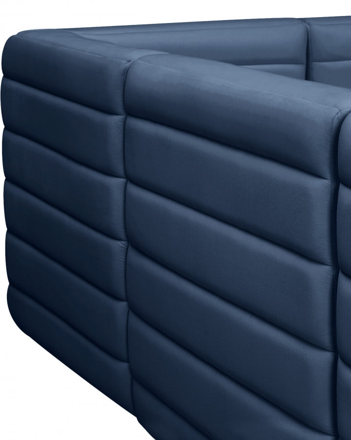 Chaise sans accoudoirs Quincy Velvet Modular Cloud-Like Comfort
