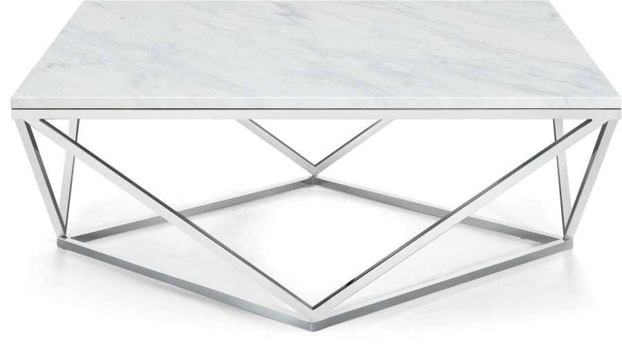 Table basse chromée Skyler