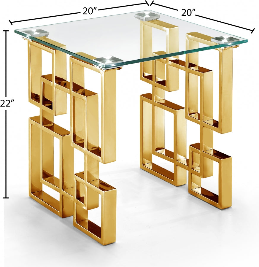 Table d'appoint Pierre Gold