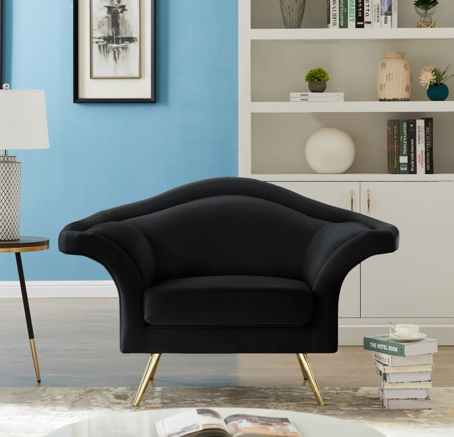 Chaise Lips Velours
