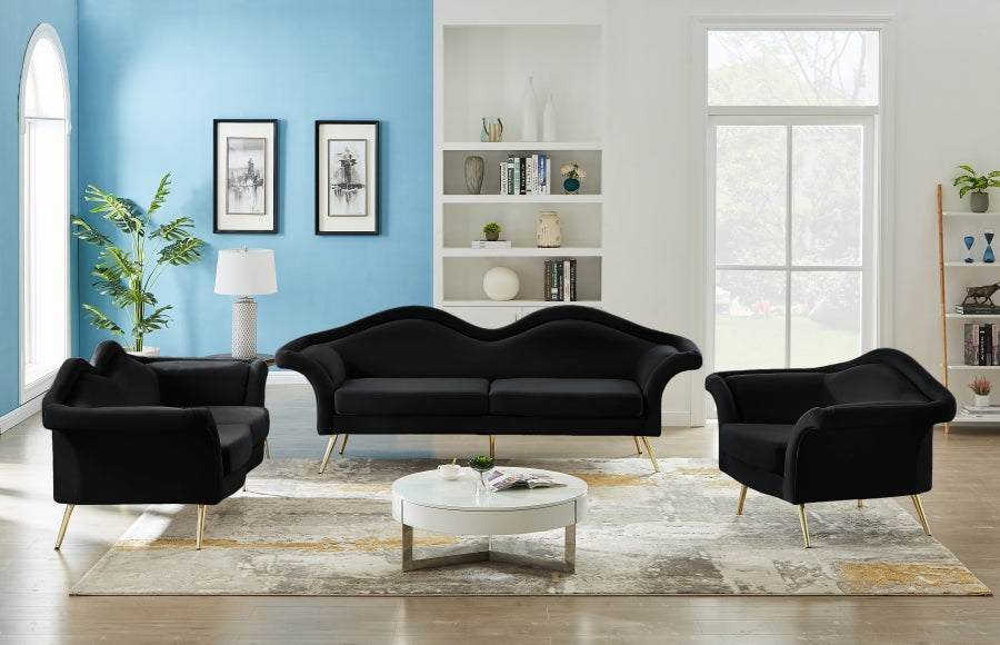 Chaise Lips Velours