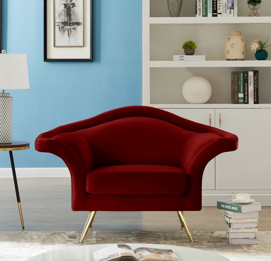 Chaise Lips Velours