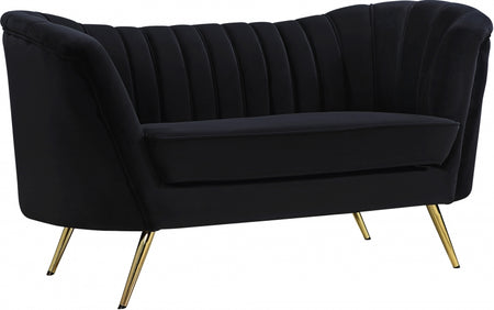 Causeuse en velours Margo