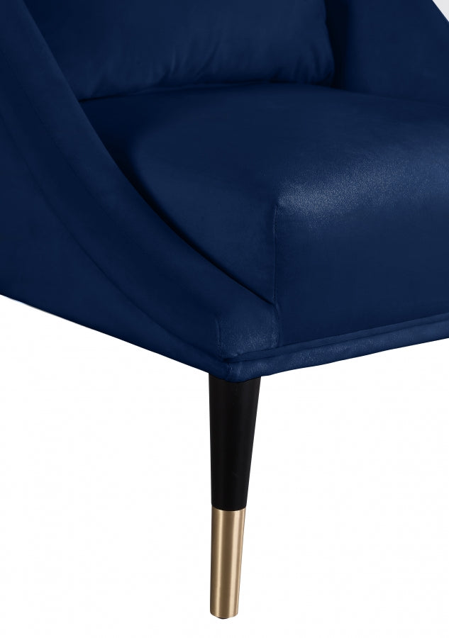 Chaise élégante en velours