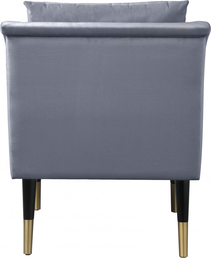 Chaise élégante en velours