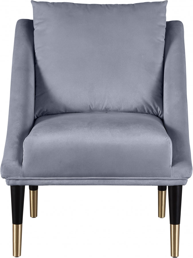Chaise élégante en velours