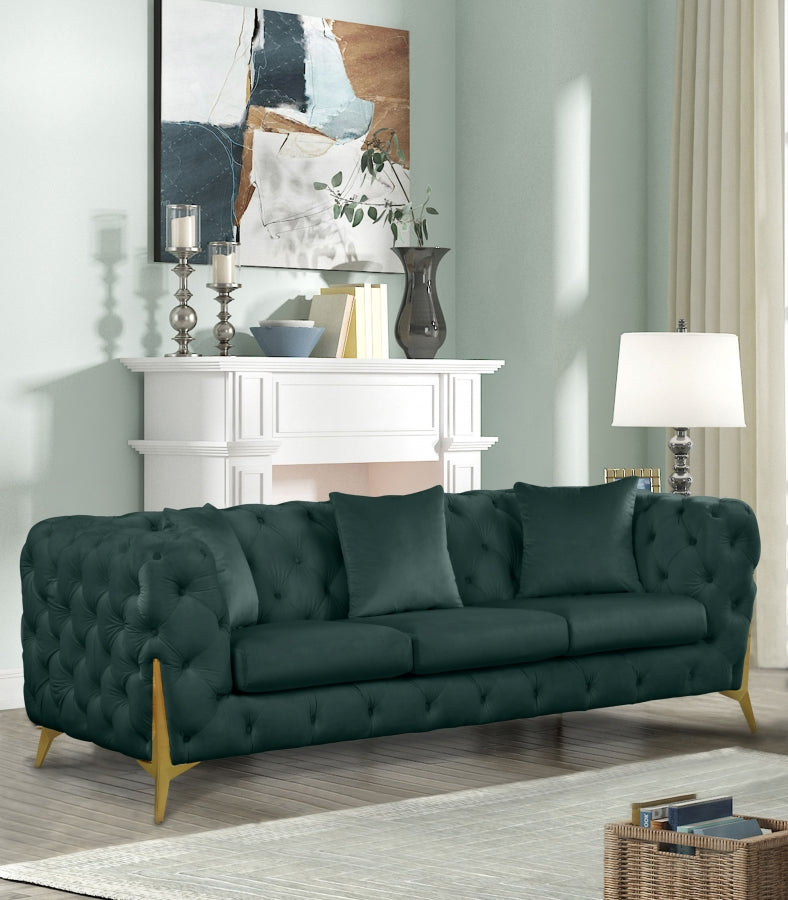 Chaise en velours Kingdom