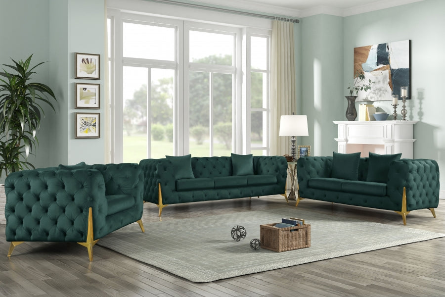 Chaise en velours Kingdom