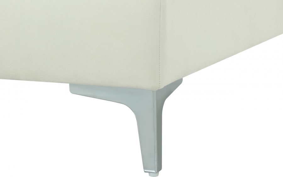 Sectionnel modulaire en velours Julia