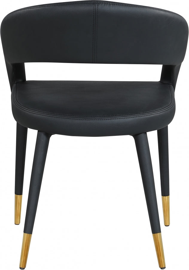 Chaise de salle à manger en similicuir Destiny