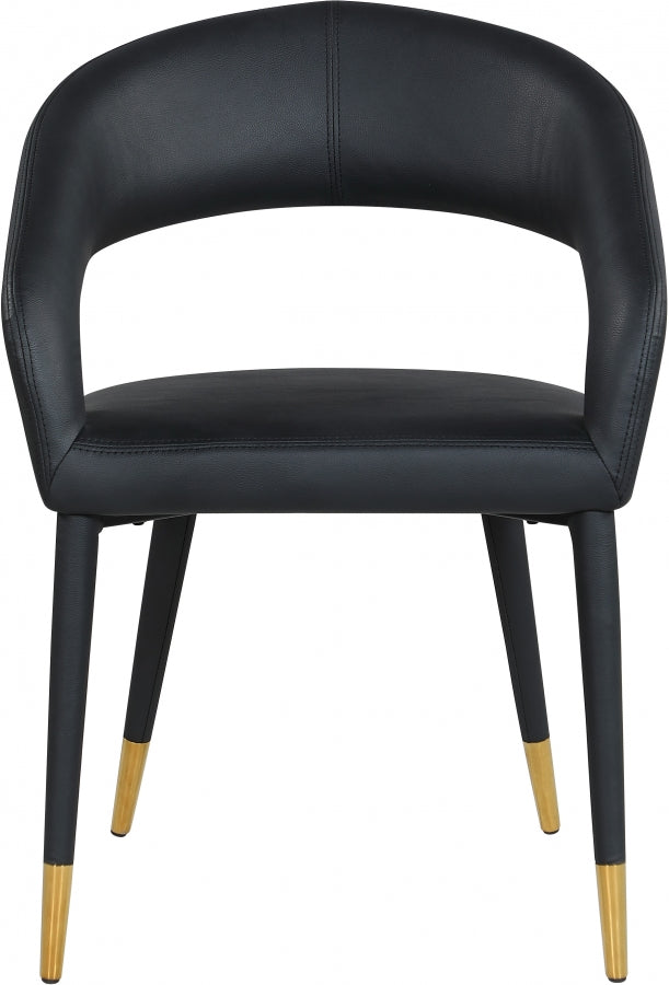 Chaise de salle à manger en similicuir Destiny