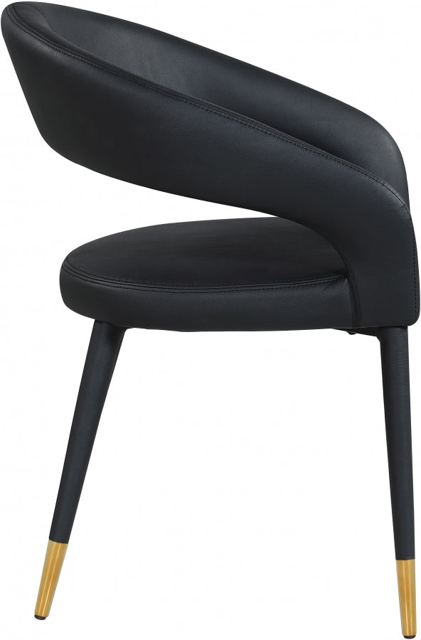Chaise de salle à manger en similicuir Destiny