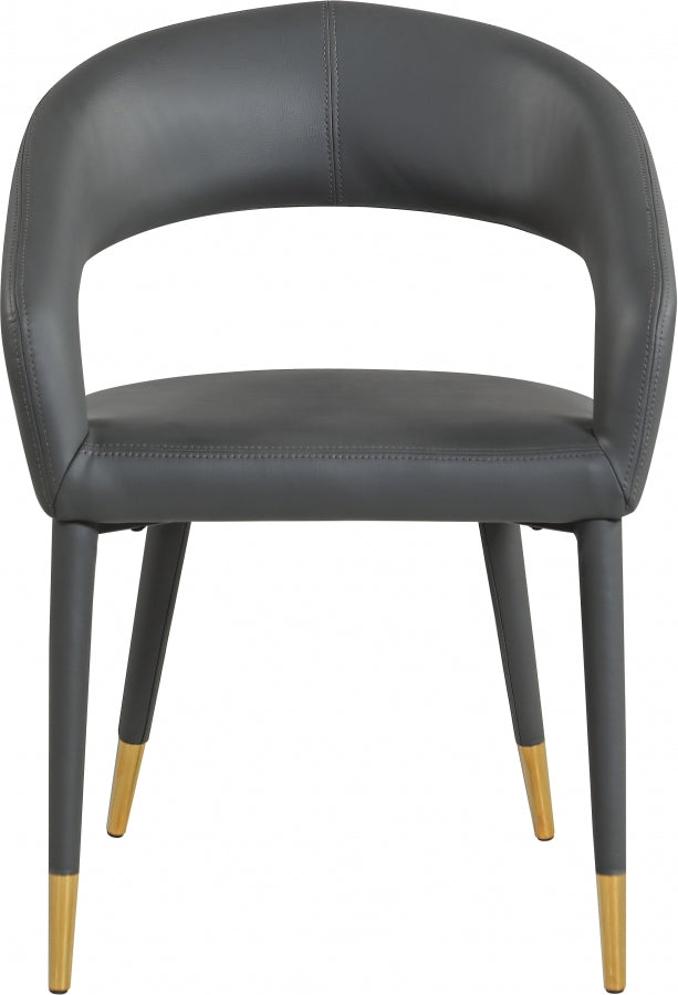Chaise de salle à manger en similicuir Destiny