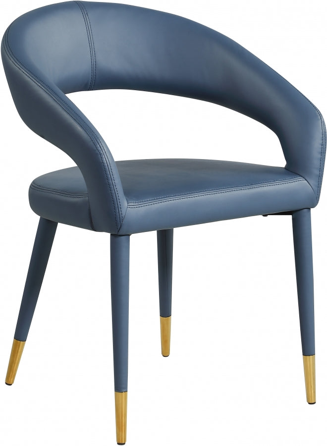 Chaise de salle à manger en similicuir Destiny