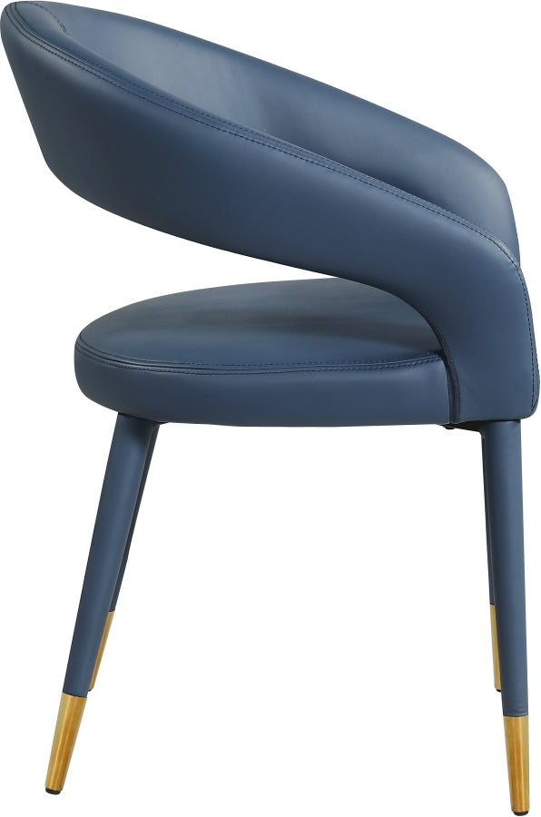 Chaise de salle à manger en similicuir Destiny