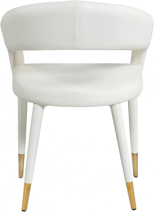 Chaise de salle à manger en similicuir Destiny