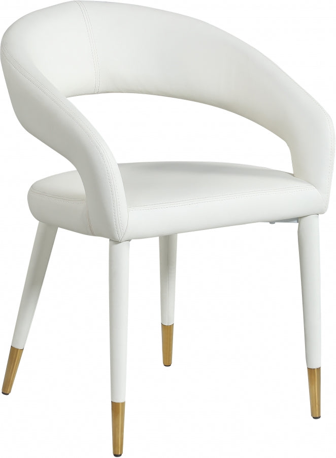 Chaise de salle à manger en similicuir Destiny