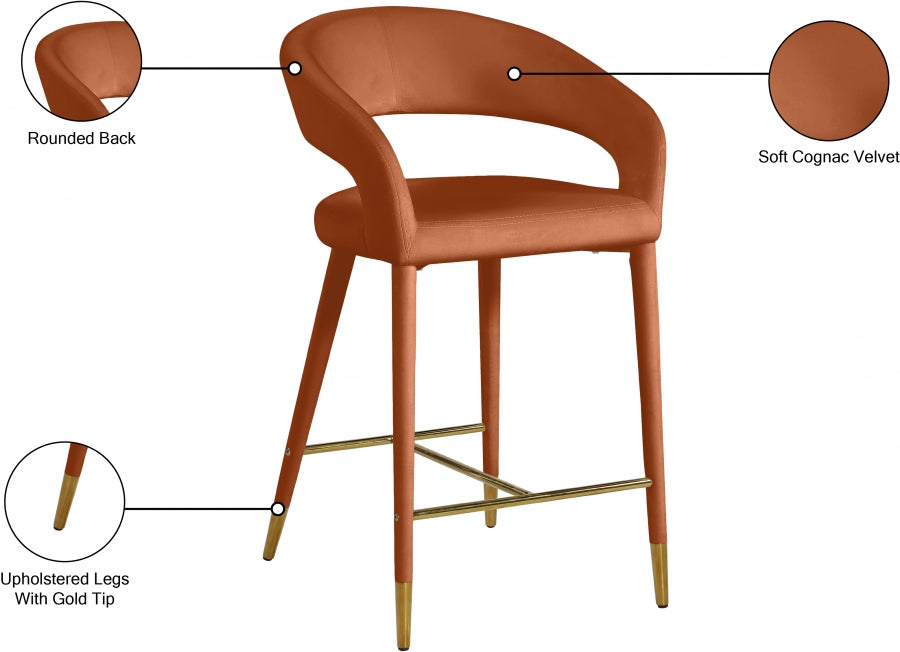 Tabouret Velours Destiny