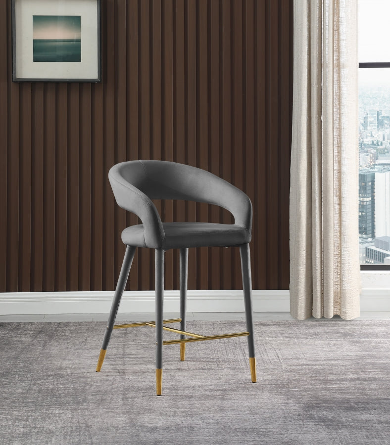 Tabouret Velours Destiny