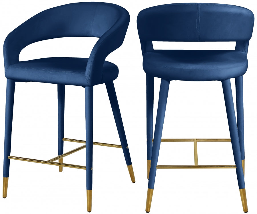 Tabouret Velours Destiny