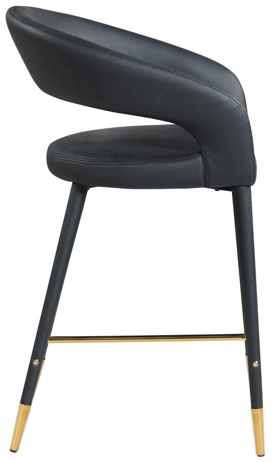 Tabouret en similicuir Destiny