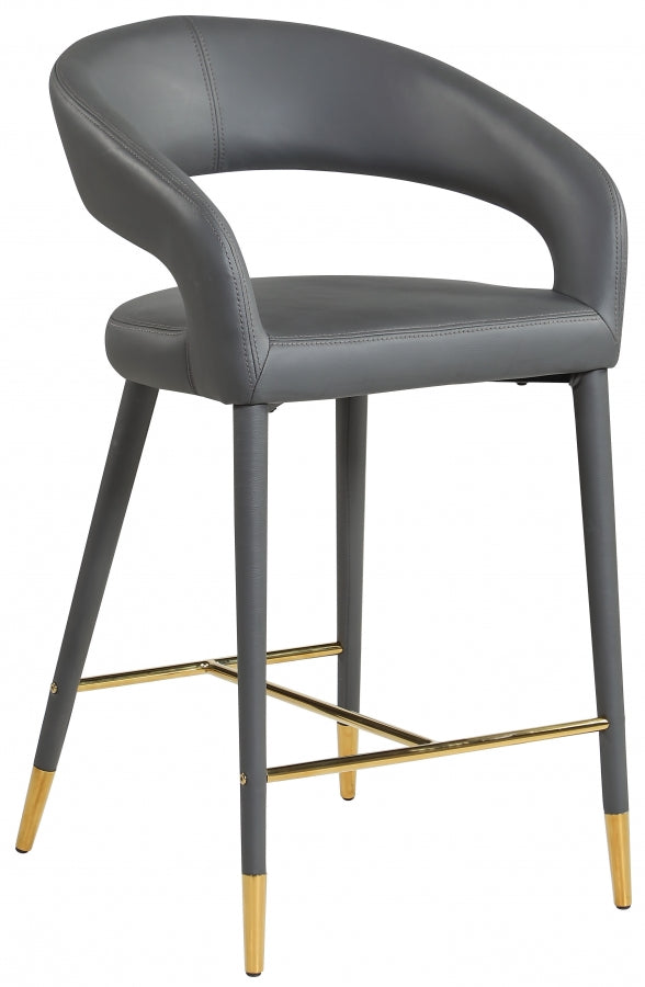 Tabouret en similicuir Destiny