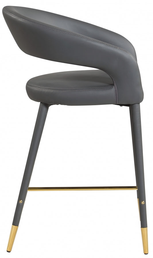 Tabouret en similicuir Destiny