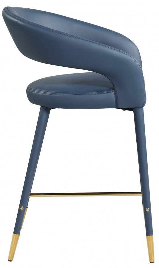 Tabouret en similicuir Destiny